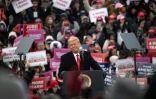 Donald Trump en meeting à Waterford dans le Michigan, le 30 octobre 2020 
