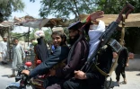 Des talibans célèbrent le cessez-le-feu à Jalalabad, en Afghanistan, le 16 juin 2018
