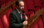 Le président de l'UDI, Jean-Christophe Lagarde le 8 février 2016 à l'Assemblée nationale à Paris