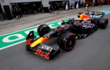 La Red Bull de Max Verstappen lors des qualifications du GP d'Autriche, le 30 juin 2023 à Spielberg  