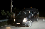 Un corbillard part récupérer le corps d'un enfant tombé dans un puits étroit et profond le 13 janvier et retrouvé mort le 26 janvier 2019 à Totalan, au sud de l'Espagne