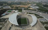 Vue aérienne du stade olympique Ataturk d'Istanbul, le 19 mai 2020