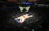 Match 3 de la finale NBA entre les New York Knicks et les San Antonio Spurs au Madison Square Garden de New York, le 8 juin 2026