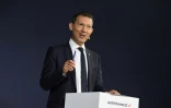 Le directeur général d'Air France-KLM Benjamin Smith le 29 septembre 2021 à l'aéroport parisien de Roissy-Charles de Gaulle