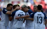 Le Bosnien Jovo Lukic (N.25), buteur contre le Canada, lors de la Coupe du monde, le 12 juin 2026 à Toronto
