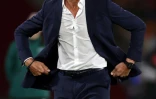 Le sélectionneur des Bleues Hervé Renard lors du match contre l'Espagne, le 28 février 2024 à Séville