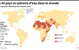 Les 45 pays en pénurie d'eau dans le monde