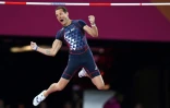 Le Français Renaud Lavillenie en finale de la perche aux Mondiaux, le 8 août 2017 à Londres
