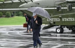 Le président américain Donald Trump de retour à la Maison Blanche après un déplacement dans le Tennessee, le 26 septembre 2026