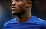 L'attaquant de Chelsea Michy Batshuayi en Coupe d'Angleterre à Stamford Bridge, le 28 janvier 2018