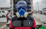 Protection obligatoire pour les équipes de lutte contre Ebola à Goma dans l'est de la République démocratique du Congo (RDC) le 31 juillet 2019