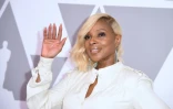 Mary J. Blige arrive au déjeuner traditionnel des nommés aux Oscars le 5 février 2018