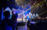 Sur le plateau de l'émission de télévision en direct "Syiar Anak Negeri", le 26 mai 2018 à Jakarta