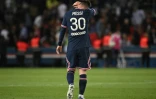 Lionel Messi le 8 mai 2022 au Parc des Princes. En 67 matches sous le maillot parisien, la "Pulga" a marqué 29 buts et offert 32 passes décisives