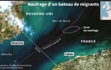 Naufrage d'un bateau de migrants