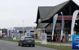 L'entrée de la ville de Honfleur, le 14 janvier 2024 dans le Calvados