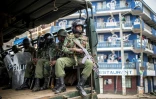 Des policiers kényans à Nairobi, le 9 août 2017