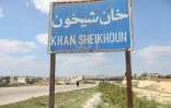 La ville syrienne de Khan Cheikhoun, théâtre d'une attaque au gaz sarin imputée au régime le 4 avril 2017