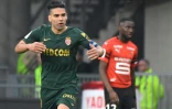 L'attaquant colombien de Monaco Radamel Falcao auteur du doublé sur le terrain de Rennes, le 1er mai 2019