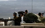 Des soldats israéliens prennent position sur le Golan occupé à la frontière avec la Syrie, le 10 février 2018