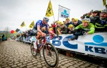 Mathieu van der Poel a pris la deuxième place du Tour des Flandres derrière Radej Pogacar le 2 avril 2023. "C'était peut-être mon meilleur Tour des Flandres. Mais je suis tombé sur un mec imbattable", a commenté le Néerlandais