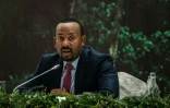 Le Premier ministre éthiopien Abiy Ahmed à Addis Abeba le 18 mai 2021