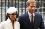 Meghan Markle et le prince Harry en mars 2018 Ă Londres