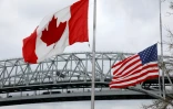 La frontière entre les Etats-Unis et le Canada, à Sarnia, le 11 février 2022