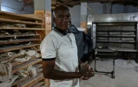 Traoré Lacina, président des commerçants de Doropo, à la frontière avec le Burkina Faso, le 12 octobre 2025 dans le nord-est de la Côte d'Ivoire