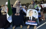Les partisans du candidat à la présidentielle algérienne Abdelkader Bengrina participent à un rassemblement électoral à Alger, le 7 décembre 2019