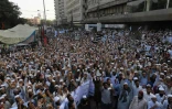 Manifestation contre l'acquittement de la chrétienne Asia Bibi à Karachi, le 1er novembre 2018