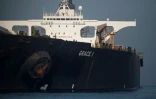 Le pétrolier iranien Grace 1 au large de Gibraltar, le 15 août 2019