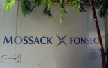 La plaque de Mossack Fonseca, le cabinet d'avocats au coeur des révélations de Panama Papers, à Panama City le 3 avril 2016