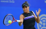 La Française Caroline Garcia lors du tournoi de Wuhan, le 22 septembre 2019 