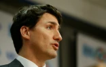 Le Premier minitres canadien Justin Trudeau, à New York le 22 avril 2016