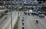 Manifestation contre le projet de loi controversé sur l'extradition à Hong Kong, le 12 juin 2019