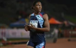 L'athlète sud-africaine Caster Semenya, après un 1500 m à Germiston, en Afrique du Sud, le 26 avril 2019