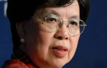 La directrice de l'OMS, Margaret Chan, le 22 janvier 2016 au forum de Davos