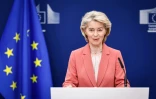 La présidente de la Commission européenne Ursula von der Leyen, à Bruxelles, le 27 février 2026