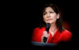La candidate PS à la présidentielle et maire de Paris Anne Hidalgo, le 2 février 2022 à Paris