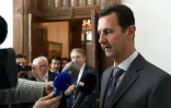 Le président syrien Bachar al-Assad, le 14 novembre 2015 à Damas