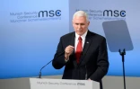 Le vice-président américain Mike Pence, lors de la conférence sur la sécurité, le 18 février 2017 à Munich, en Allemagne