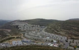 Vue partielle de la colonie juive de Givat Zeev, près de la ville de Ramallah, en Cisjordanie occupée le 13 mai 2020