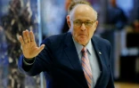 Rudy Giuliani à son arrivée le 17 novembre 2016 à la Trump Tower à New York 