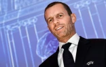 Le président de l'UEFA Aleksander Ceferin réélu à la tête de l'instance européenne à Rome, le 7 février 2019, n'est pas inquiet