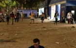 La déception d'un supporter français dans la fanzone de Lyon, le 10 juillet 2016
