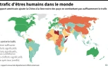 Le trafic d'êtres humains dans le monde