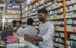 Dans une pharmacie de Colombo, le 19 juillet 2022 au Sri Lanka