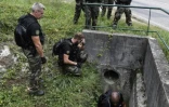 Les gendarmes à la recherche de Maëlys à Pont-de-Beauvoisin, le 30 août 2017