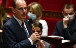 Le Premier ministre Jean Castex lors d'une séance de questions au gouvernement, à l'Assemblée nationale à Paris le 8 juillet 2020
